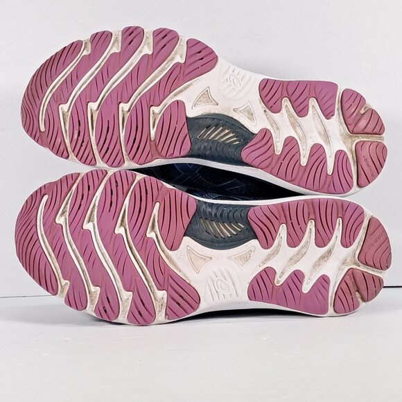 ASICS Gel-Nimbus 23 Athletic Sneakers Women 9 WIDE Blue Purple Running 1012A884 - Picture 10 of 15